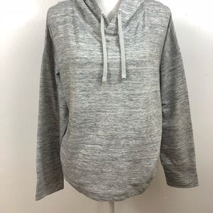 V Neck Cross Back Hoodie Sweatshirt